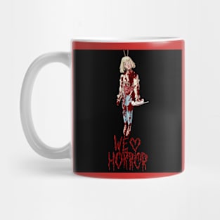 We Love Horror Casey Becker Design Mug